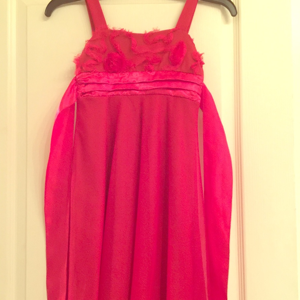 Ruby Rox Small Red Holiday Dressy Dress Adorable